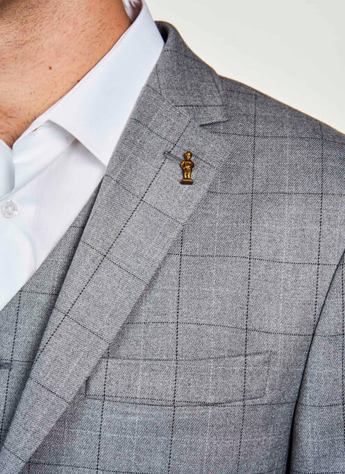 Blazer gris LE FABULEUX MARCEL DE BRUXELLES pour homme