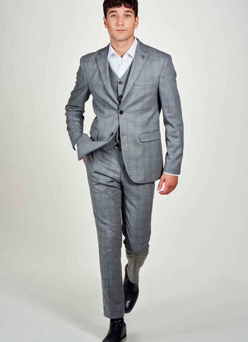 Pantalon chino gris LE FABULEUX MARCEL DE BRUXELLES homme