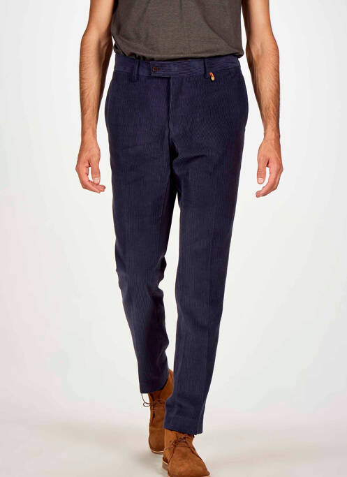 Pantalon chino bleu LE FABULEUX MARCEL DE BRUXELLES pour homme