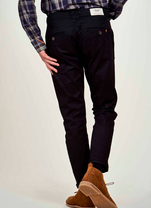 Pantalon chino noir LE FABULEUX MARCEL DE BRUXELLES pour homme