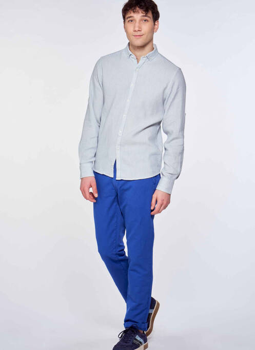 Pantalon slim bleu LE FABULEUX MARCEL DE BRUXELLES pour homme