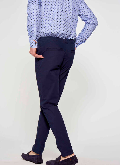 Pantalon chino bleu LE FABULEUX MARCEL DE BRUXELLES homme