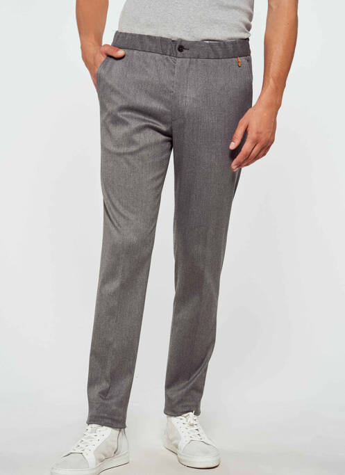 Pantalon chino gris LE FABULEUX MARCEL DE BRUXELLES pour homme