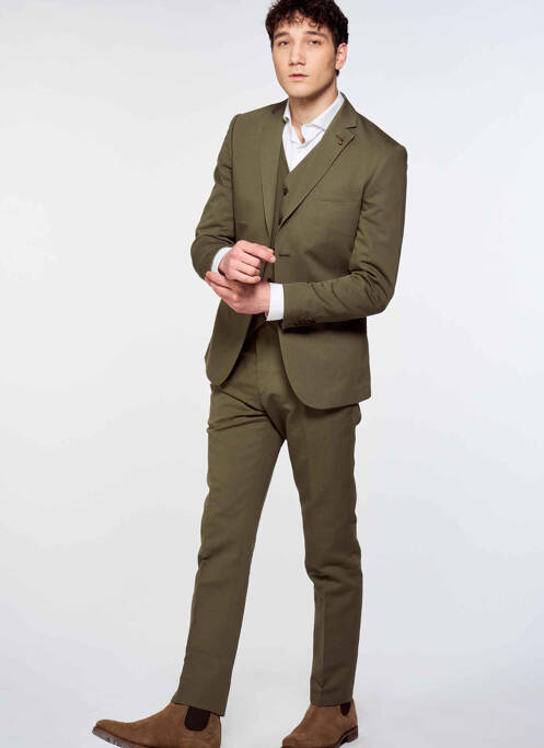 Pantalon chino vert LE FABULEUX MARCEL DE BRUXELLES pour homme