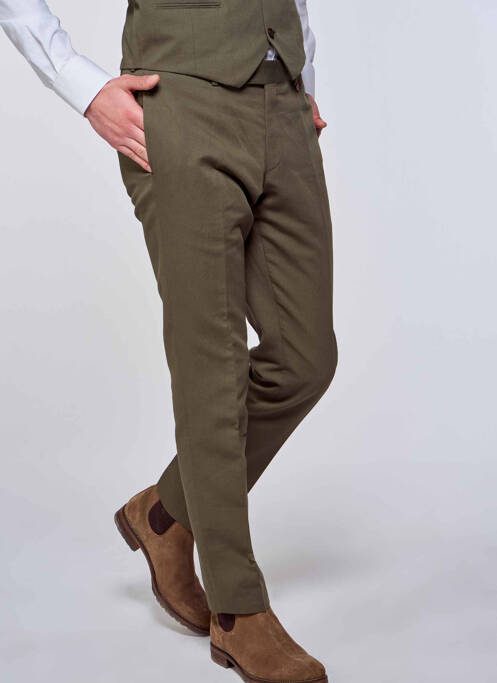 Pantalon chino vert LE FABULEUX MARCEL DE BRUXELLES pour homme