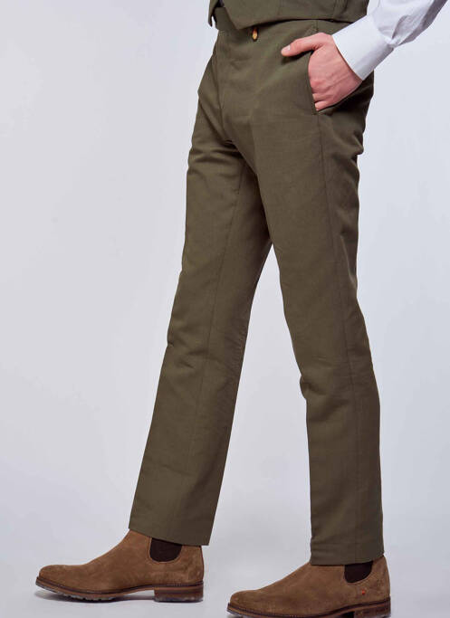 Pantalon chino vert LE FABULEUX MARCEL DE BRUXELLES pour homme