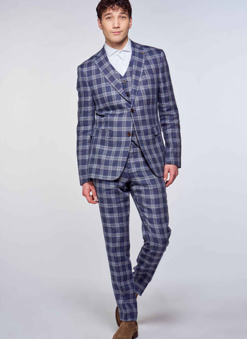 Gilet sans manche bleu LE FABULEUX MARCEL DE BRUXELLES pour homme