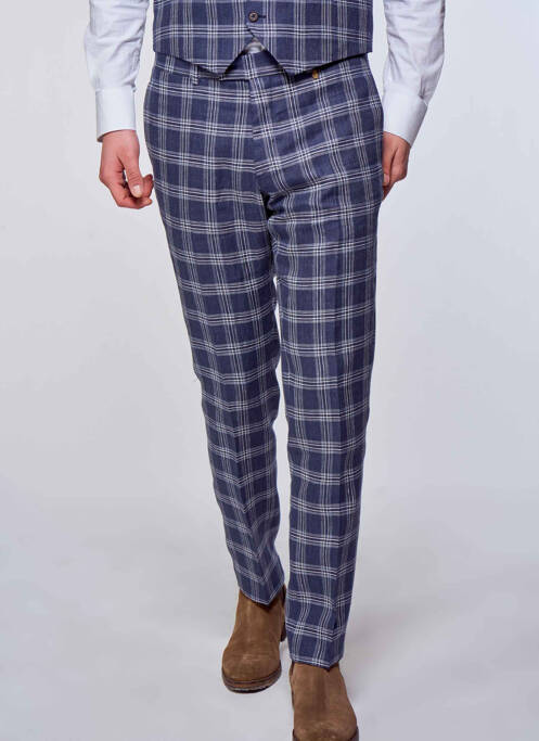 Pantalon chino bleu LE FABULEUX MARCEL DE BRUXELLES pour homme