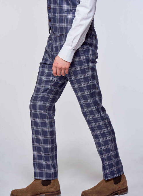 Pantalon chino bleu LE FABULEUX MARCEL DE BRUXELLES pour homme