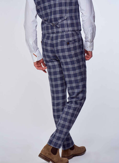 Pantalon chino bleu LE FABULEUX MARCEL DE BRUXELLES pour homme