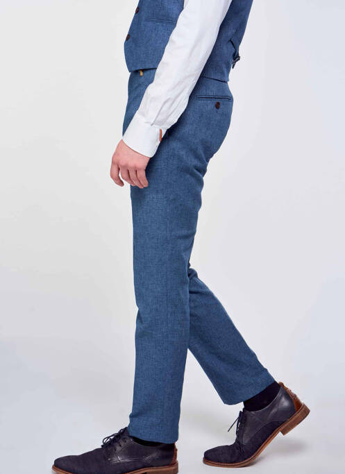 Pantalon chino bleu LE FABULEUX MARCEL DE BRUXELLES pour homme