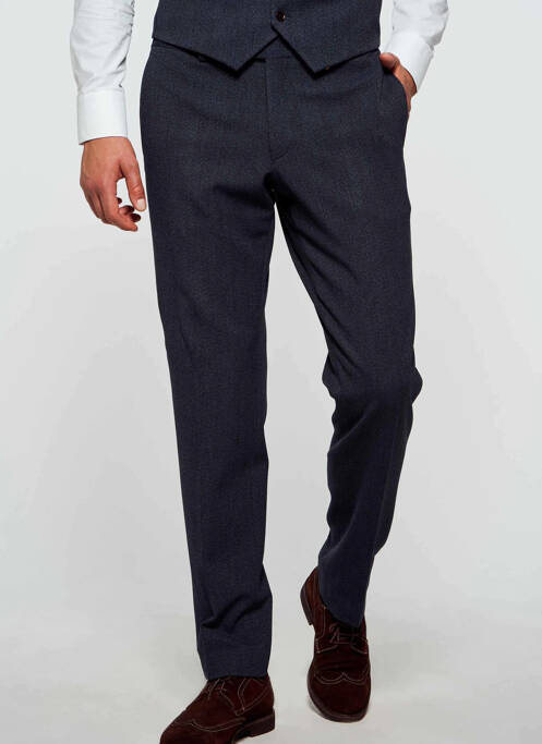 Pantalon chino bleu LE FABULEUX MARCEL DE BRUXELLES pour homme