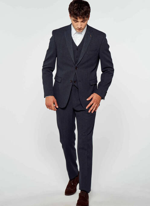 Pantalon chino bleu LE FABULEUX MARCEL DE BRUXELLES pour homme