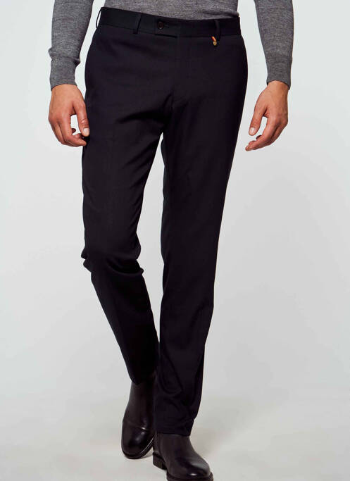 Pantalon droit bleu LE FABULEUX MARCEL DE BRUXELLES pour homme