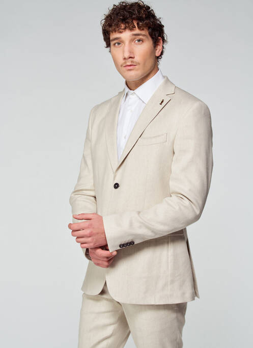 Blazer beige LE FABULEUX MARCEL DE BRUXELLES pour homme