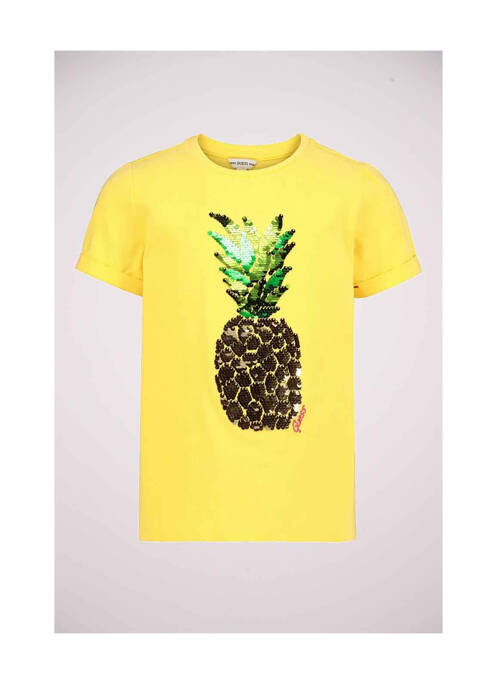 T-shirt jaune GUESS pour fille