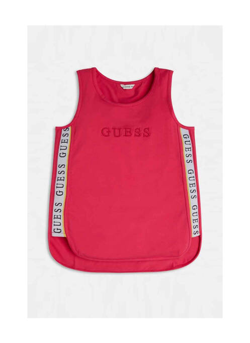 T-shirt noir GUESS pour fille