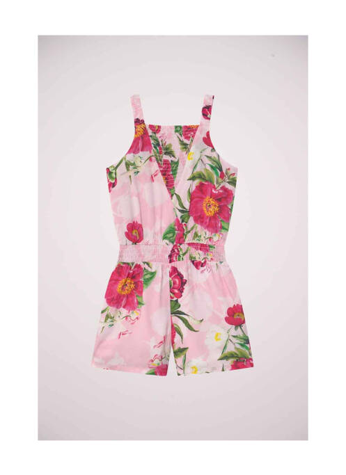 Combishort rose GUESS pour fille