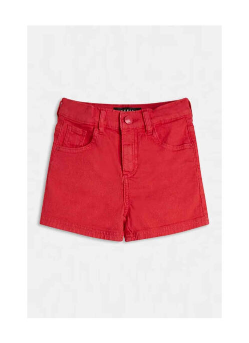 Short rose GUESS pour fille