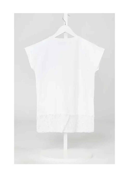 T-shirt blanc GUESS pour fille
