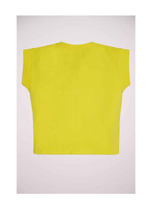T-shirt jaune GUESS fille