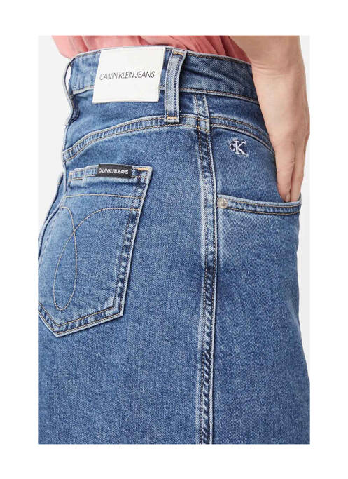 Jupe courte bleu CALVIN KLEIN femme