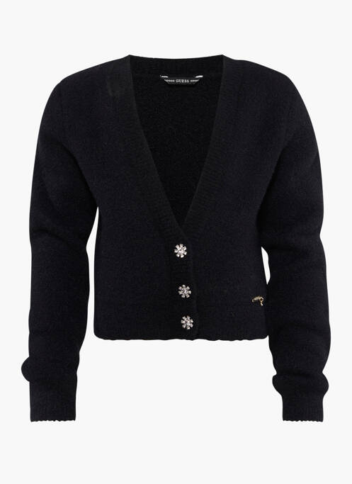 Gilet manches longues noir GUESS pour fille