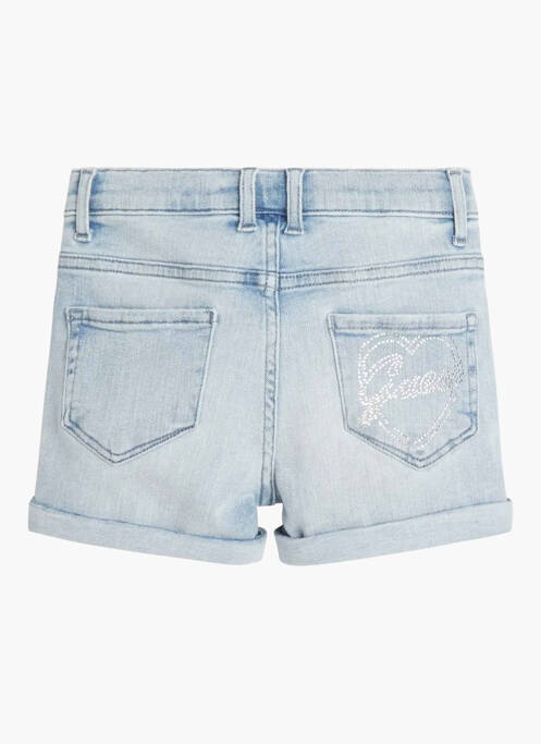 Short bleu GUESS pour fille