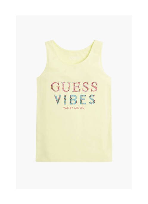 T-shirt vert GUESS pour fille