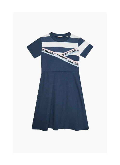 Robe courte bleu GUESS pour fille