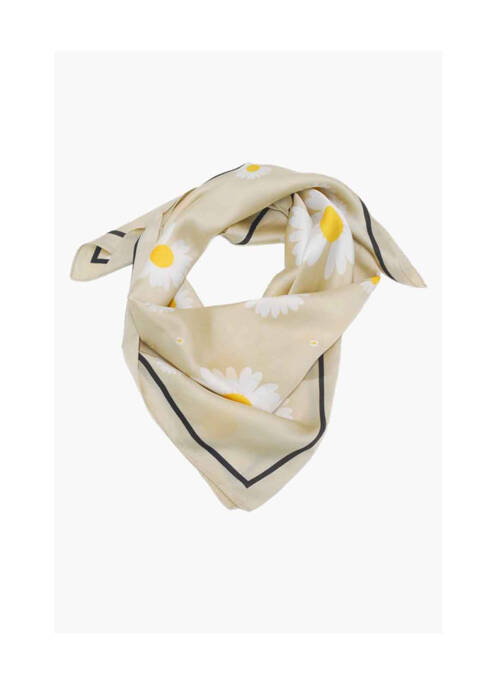 Foulard beige ZEB STYLE LAB  pour femme
