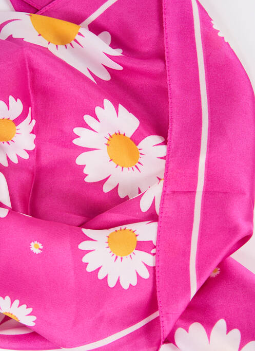 Foulard rose ZEB STYLE LAB  pour femme