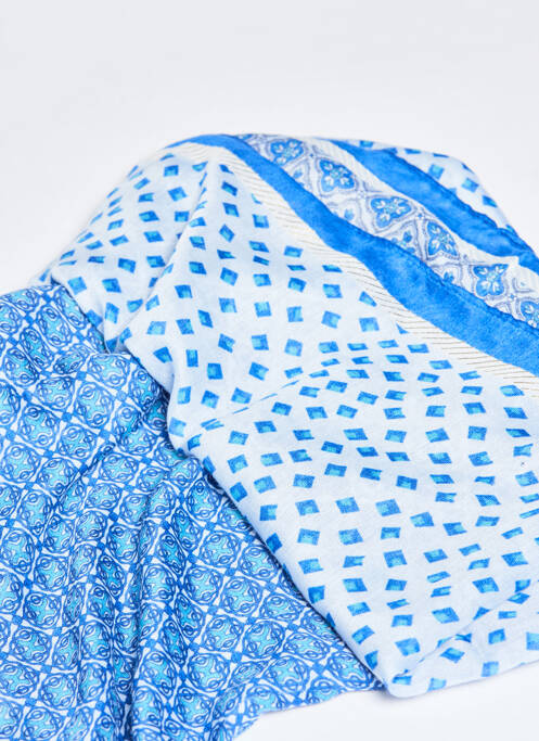Foulard bleu ZEB STYLE LAB  femme