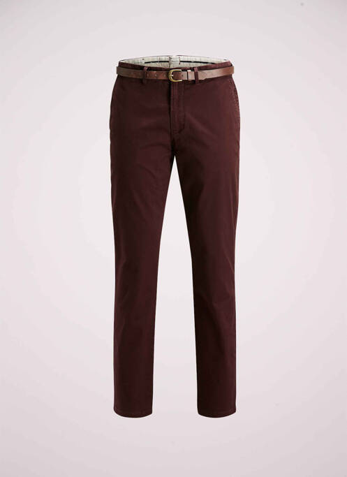 Pantalon chino rouge JACK & JONES pour homme