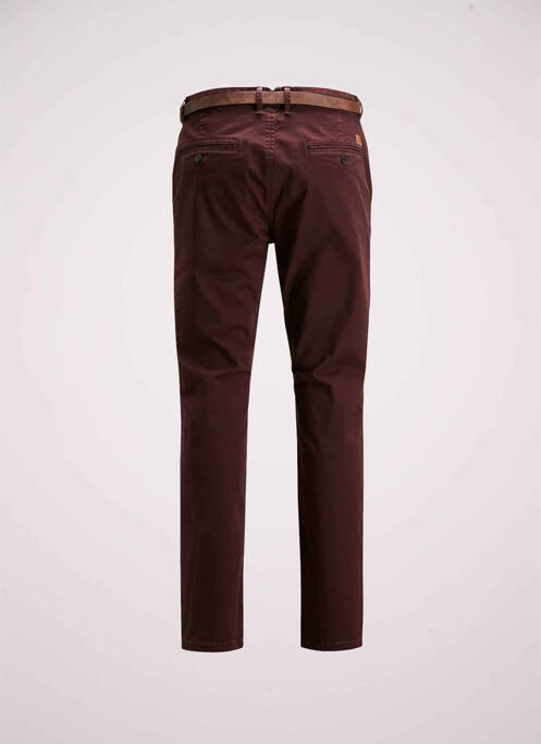 Pantalon chino rouge JACK & JONES pour homme