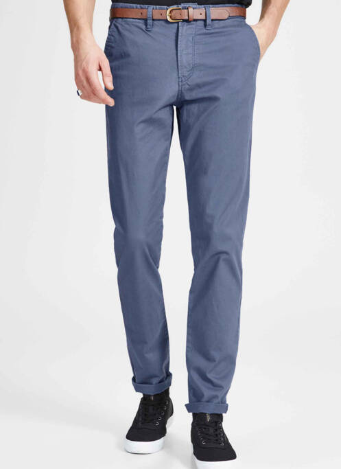 Pantalon chino bleu JACK & JONES pour homme