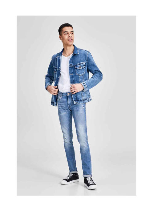 Jeans skinny bleu JACK & JONES pour homme