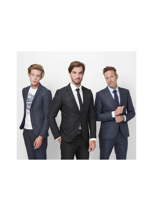 Pantalon chino noir JACK & JONES pour homme