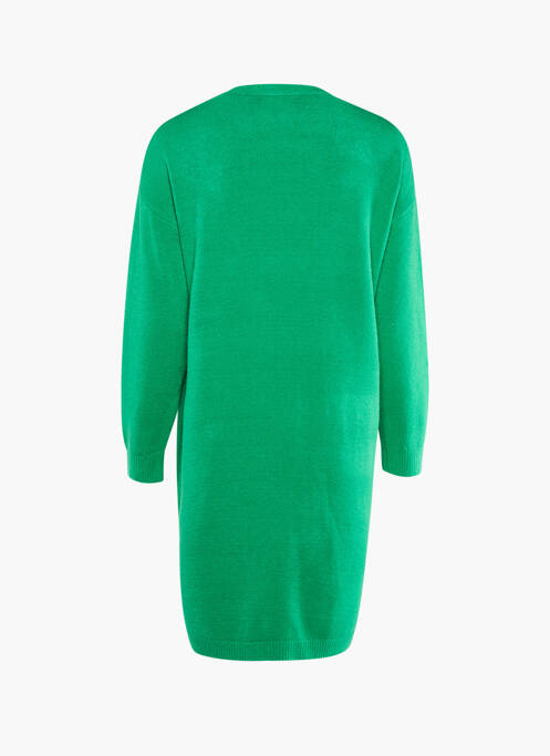 Gilet manches longues vert MILLENIUM pour femme