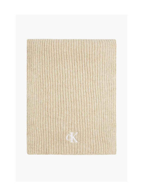 Echarpe beige CALVIN KLEIN pour femme