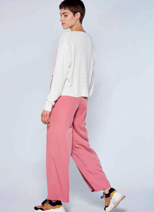 Gilet manches longues beige BELLITA pour femme