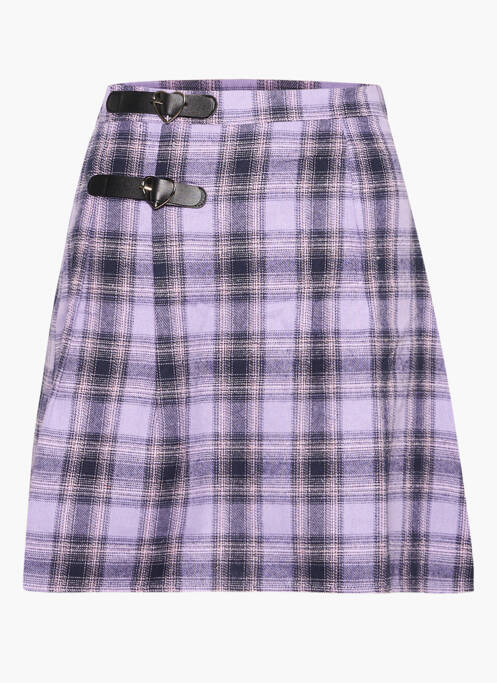 Jupe courte violet DAISY STREET pour femme