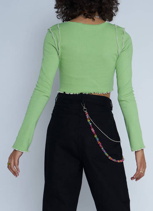 Jeans coupe droite noir DAISY STREET pour femme