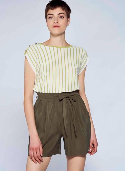 Top vert BELLITA pour femme