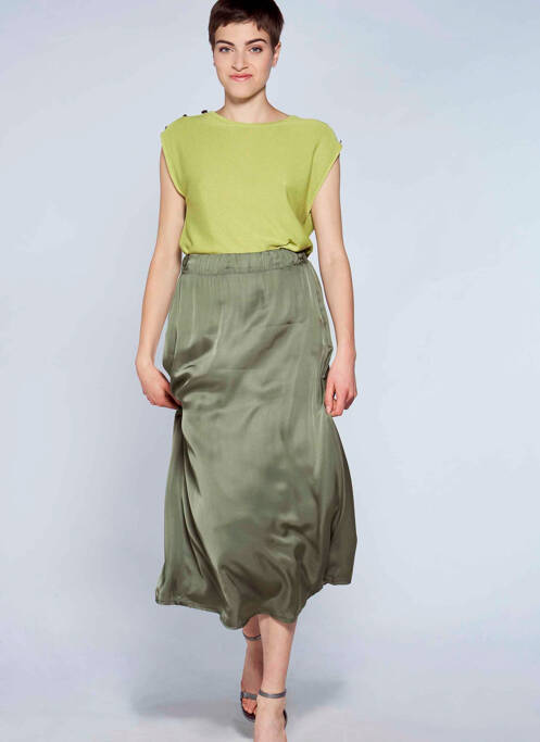 Top vert BELLITA pour femme