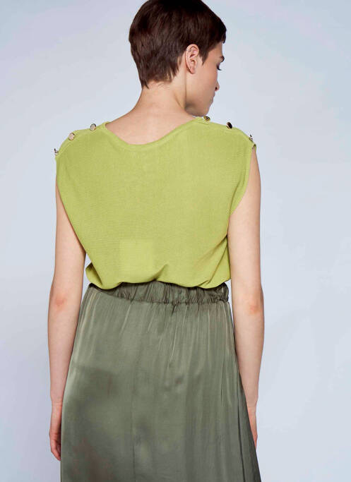 Top vert BELLITA pour femme