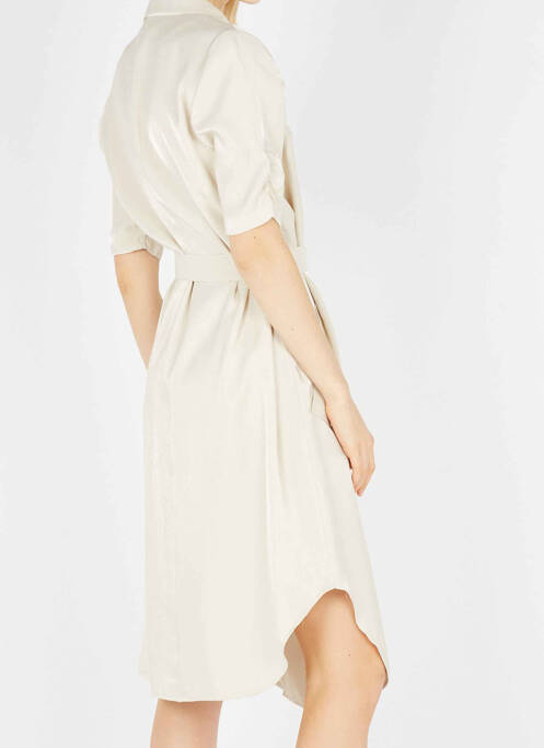 Robe courte beige MOLLY BRACKEN pour femme