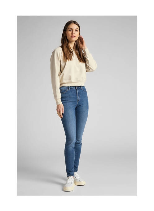 Jeans skinny bleu LEE pour femme