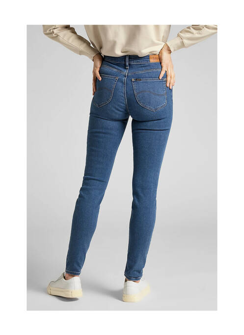 Jeans skinny bleu LEE pour femme