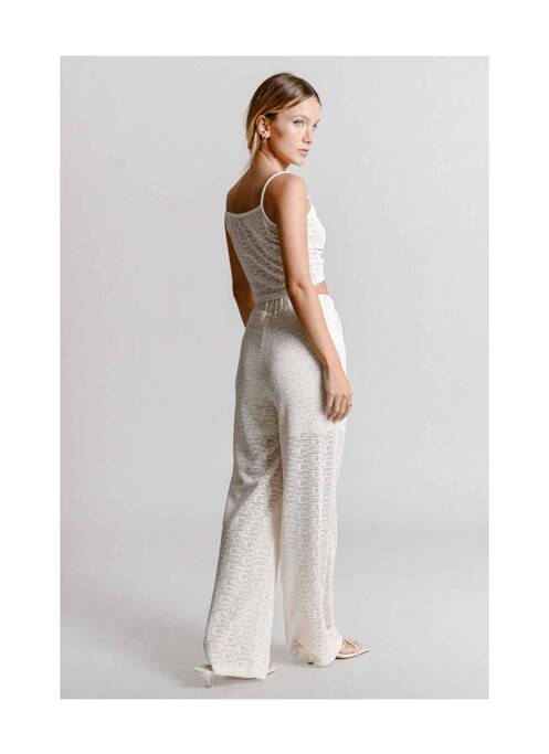 Pantalon flare beige MOLLY BRACKEN pour femme